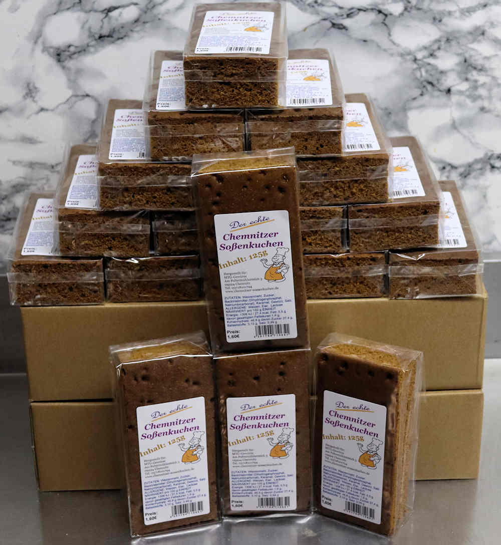 Der echte Chemnitzer Soßenkuchen, nur bei uns kaufen Der echte Chemnitzer Soßenkuchen